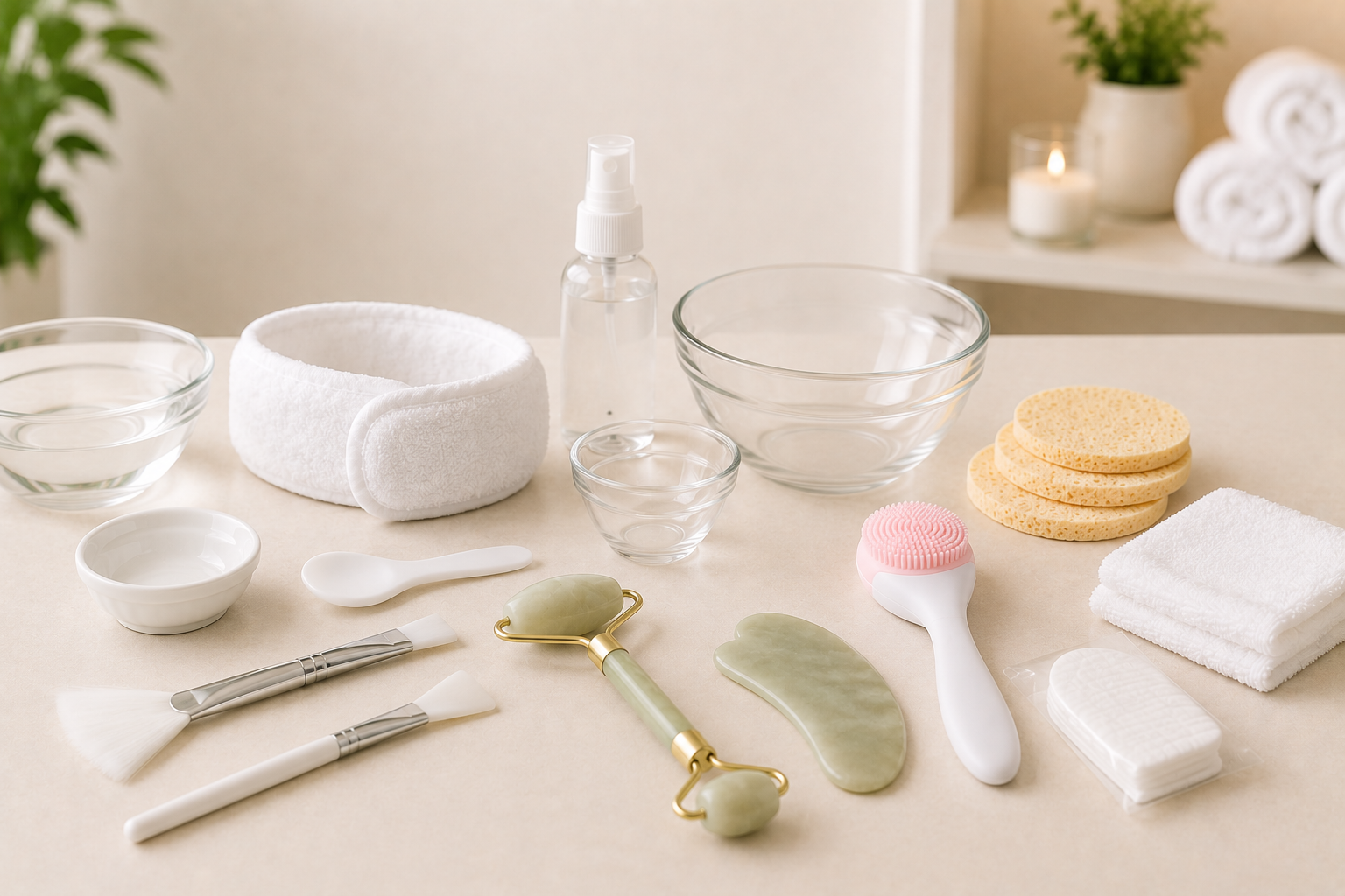 Espátula para Crema Desechable de Plástico Blanco – Pack de 10 unidades