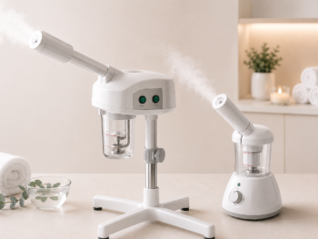 Vaporizador facial con ozono Pollié con brazo giratorio y aromaterapia 750W