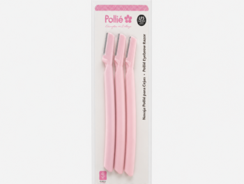 Navajas para Cejas Pollié 13 cm Pack 3 Unidades