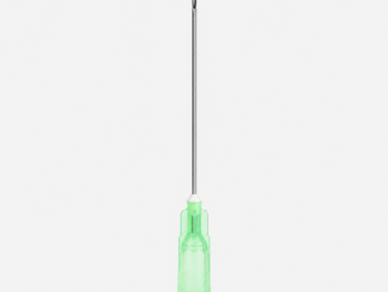 Aguja hipodérmica Dispofine 21G verde 0,8 x 40 mm – Caja de 100 unidades