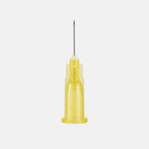 aguja_dispofine_amarillo_30g_0,3x13mm Aguja hipodérmica Dispofine 30G amarilla 0,3 x 13 mm – Caja de 100 unidades