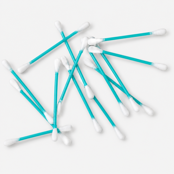 bastoncillos_500ud Bastoncillos de algodón desechables doble punta – Caja 500 unidades