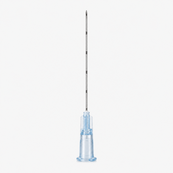 Cánula estéril 27G x 40 mm desechable – Caja de 25 unidades