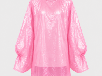 Capa de Tinte Desechable de Polietileno (PE) Rosa – 84 x 110 cm – Pack de 50 Unidades