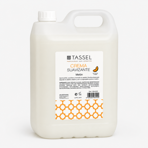 Crema Suavizante Profesional Aroma Melón Tassel Garrafa 5 Litros