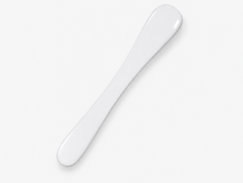 espatula_crema Espátula para Crema Desechable de Plástico Blanco – Pack de 10 unidades