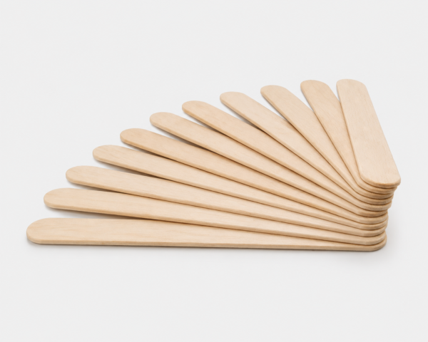 Espátula de Madera Universal para Depilación 2 x 15 cm – Pack 100 Unidades