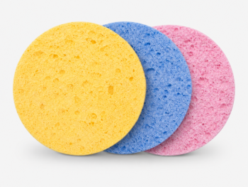 esponjas_desmaquillantes Esponjas Desmaquillantes Faciales Redondas de elulosa – Pack de 48 unidades (4 paquetes x 12)