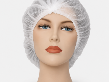 Gorro Circular Desechable Plegado Blanco de Polipropileno – Bolsa 100 Unidades