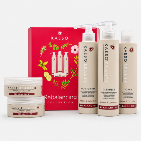 Kit de Cuidado Facial Rebalancing Kaeso para Pieles Mixtas y Grasas