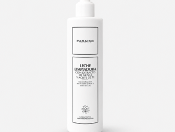 Leche Limpiadora Facial con Extracto de Menta y Aceite de Árbol de Té Paraiso Cosmetics