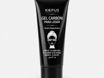 Mascarilla Gel de Carbón para Láser con Ácido Hialurónico Kefus 100 ml