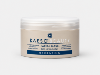 Mascarilla Facial Hidratante Kaeso con Menta Balsámica y Algodón