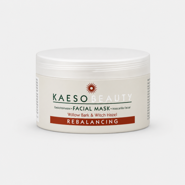 Mascarilla Facial Reequilibrante Kaeso con Corteza de Sauce y Hamamelis