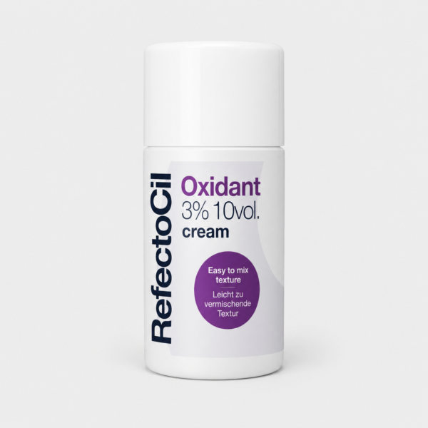 Oxigenada en Crema RefectoCil 3% (10 Volúmenes)  para Tinte de Cejas y Pestañas – 100 ml