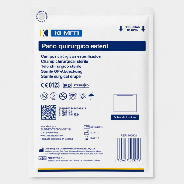 Paño Quirúrgico Estéril Profesional KLMED