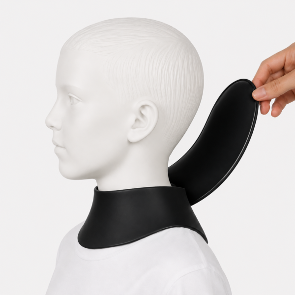 Protector de Cuello de Silicona para Peluquería