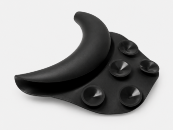 Protector de Cuello de Silicona con Ventosas para Lavacabezas