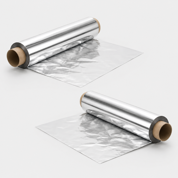 Rollo de Aluminio Plata 30 cm x 1,2 kg – 13 Micras