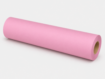 Papel camilla reciclado rosa 1 capa 60 m sin precorte – Caja de 8 rollos
