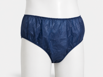 Slip Desechable para Caballero Azul Oscuro de PP – Pack 25 Unidades