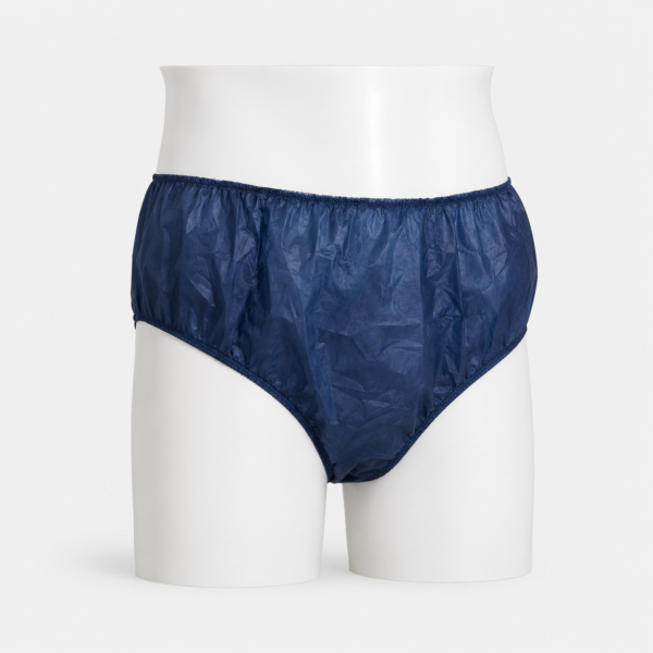 Slip Desechable para Caballero Azul Oscuro de PP – Pack 25 Unidades