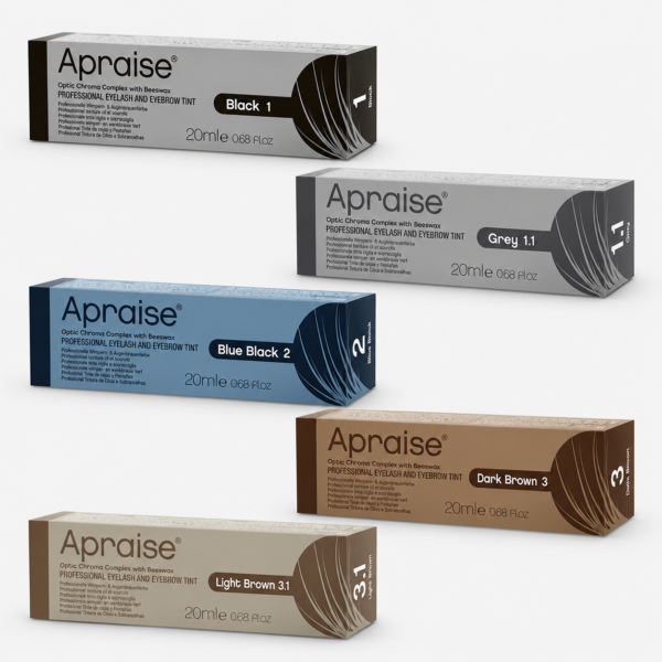 Tinte Profesional para Pestañas y Cejas Apraise 20 ml – Varios Colores