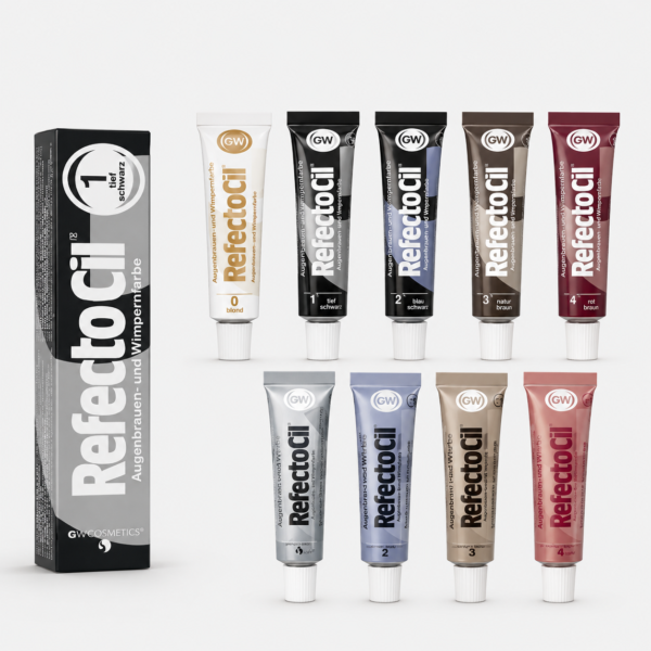 Tinte Profesional para Pestañas y Cejas RefectoCil 15 ml – Varios Colores