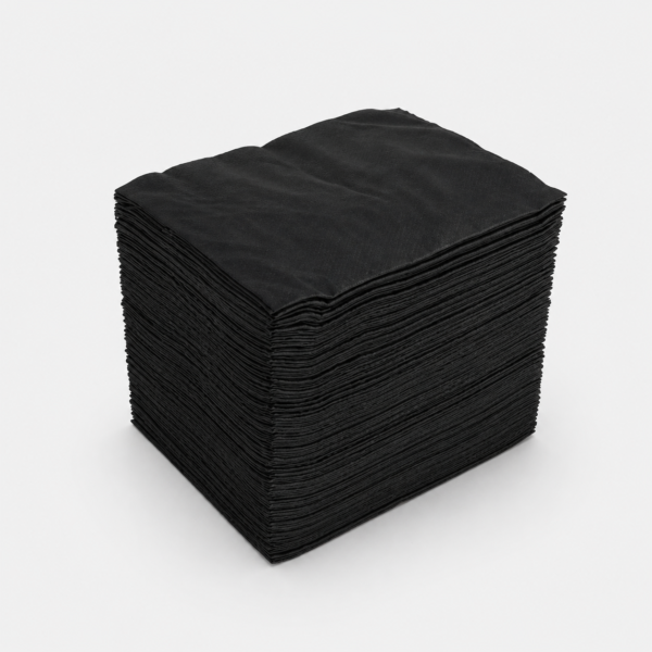 Toalla Desechable Spunlace Negra 40 x 80 cm – Pack 100 Unidades