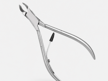 Alicate corta pieles de acero inoxidable 10 cm – Punta encajada 2 mm