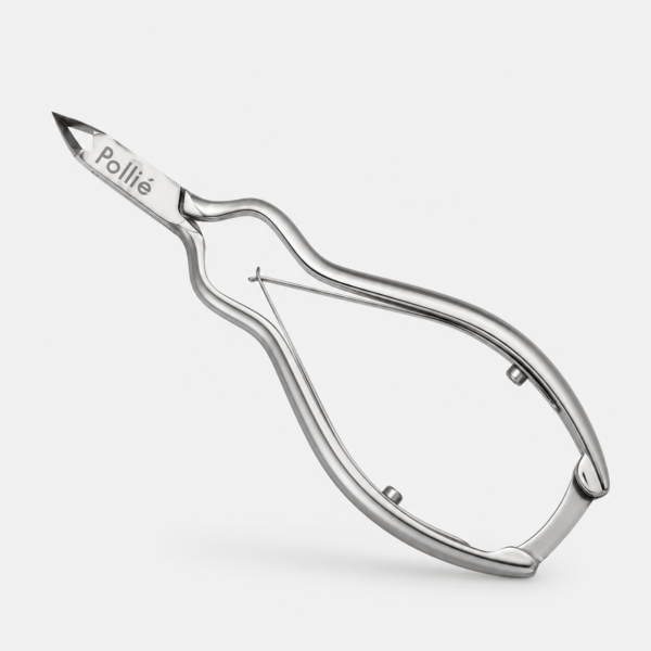 Alicate profesional corta pieles extrafino de acero inoxidable 10 cm