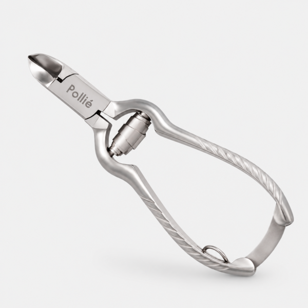 Alicate de pedicura satinado de acero inoxidable 14 cm