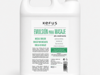 Emulsión para Masaje Profesional Kefus 5 Litros – Alto Rendimiento