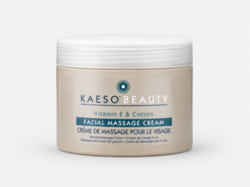 Crema de Masaje Facial con Vitamina E y Algodón 450 ml – Kaeso Beauty
