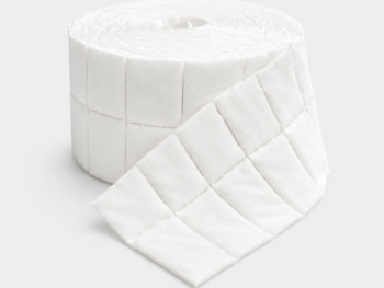 Rollo de cuadraditos de celulosa para retirar esmalte – 1.000 unidades