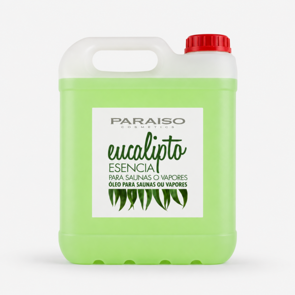 Esencia de Eucalipto para Sauna y Baño de Vapor 5 Litros – Paraíso Cosmetics