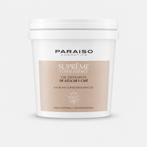 exfoliante_cafe_azucar el Exfoliante de Azúcar y Café Supreme Coffee Essence Paraiso Cosmetics 500 ml