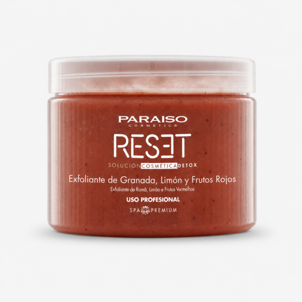 Exfoliante Corporal de Granada, Limón y Frutos Rojos Paraiso Cosmetics 500 ml