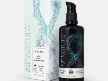 Infinatura Cura Oil con 8 Aceites Esenciales 100 ml – Aceite Orgánico para Piel, Rostro y Cabello