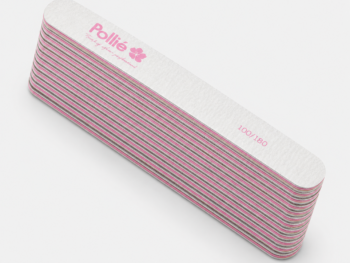 Lima profesional acolchada Zebra recta grano 100/180 – Pack de 12 unidades