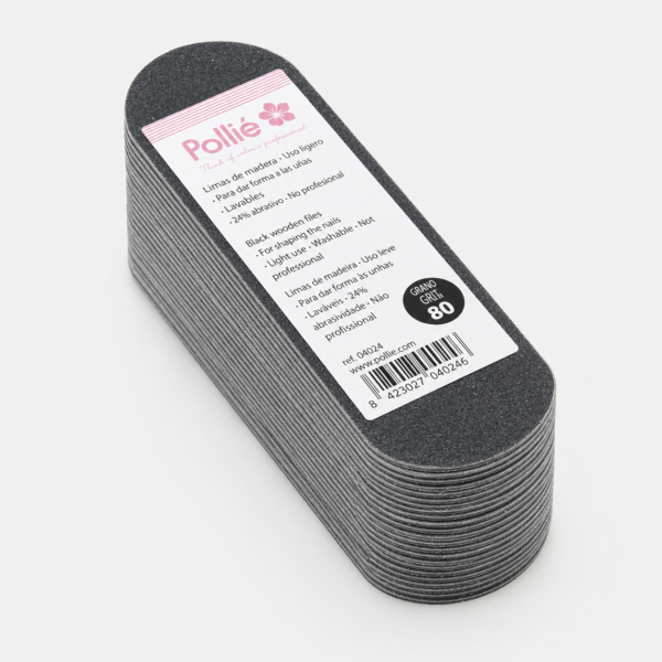 Recambios para raspacallos Pollié grano 80 – Pack de 50 unidades