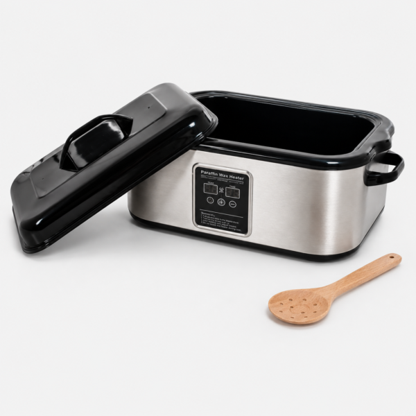 Calentador de piedras caliente 750 W con cuchara