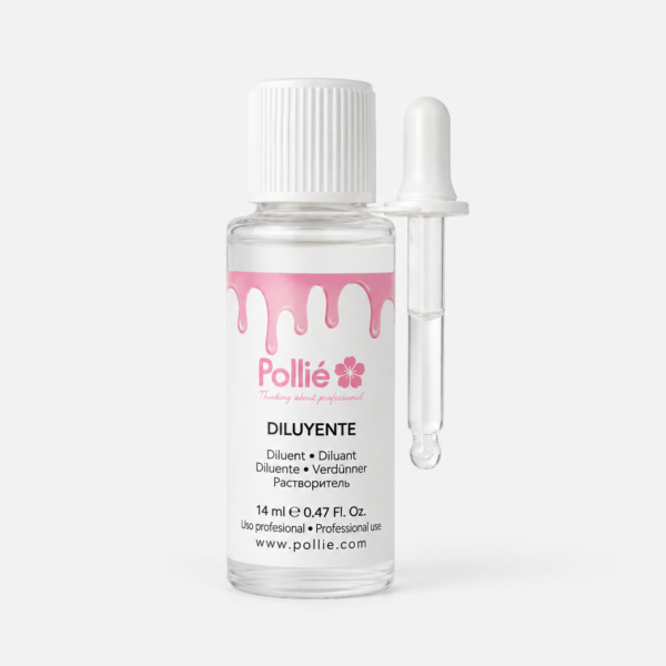 Diluyente para Esmalte de Uñas Pollié 14 ml – Recupera la Fluidez del Esmalte