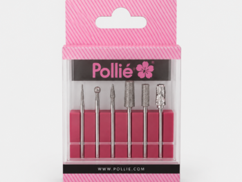 Kit de 6 Accesorios y 6 Esmeriladores para Torno Pollié